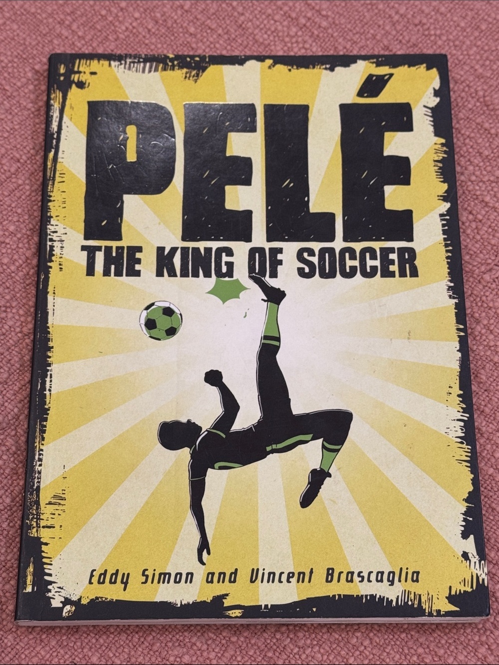 Pele The King of Soccer Kids graphic novel softcover Book